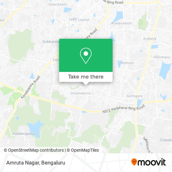 Amruta Nagar map