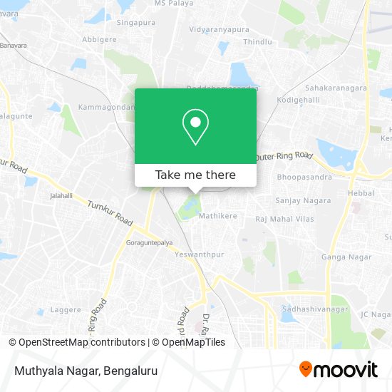 Muthyala Nagar map