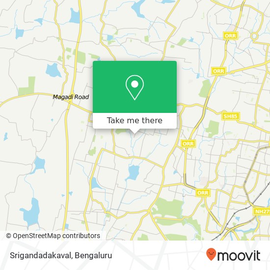 Srigandadakaval map