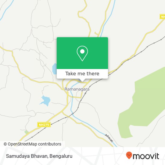 Samudaya Bhavan map