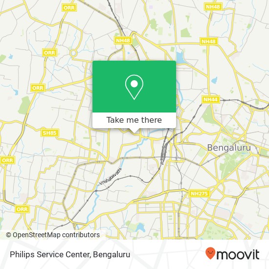 Philips Service Center map