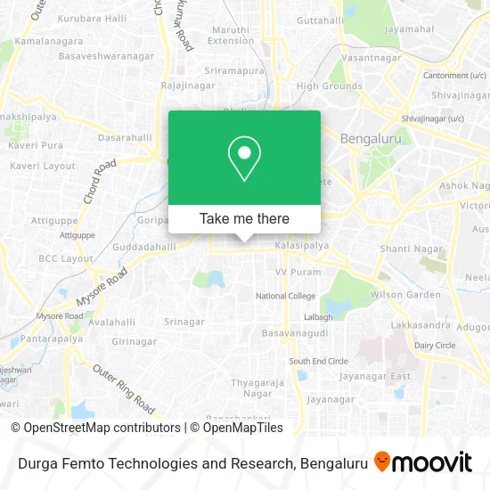 Durga Femto Technologies and Research map