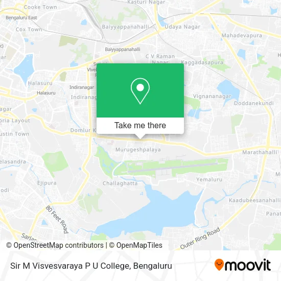 Sir M Visvesvaraya P U College map