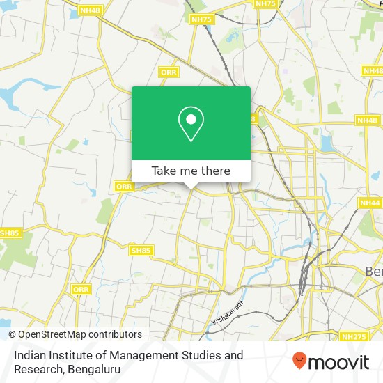 Indian Institute of Management Studies and Research map