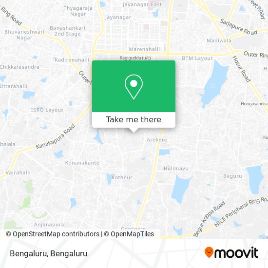 Bengaluru map