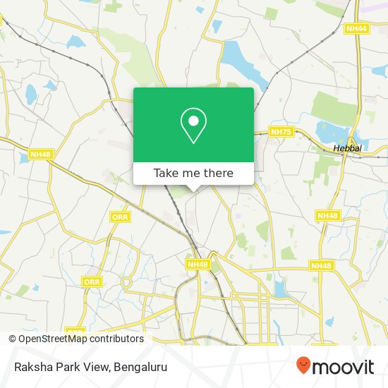 Raksha Park View map