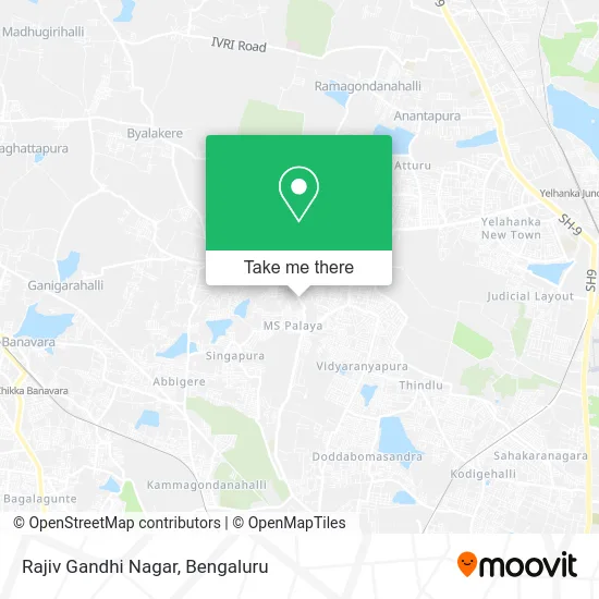 Rajiv Gandhi Nagar map
