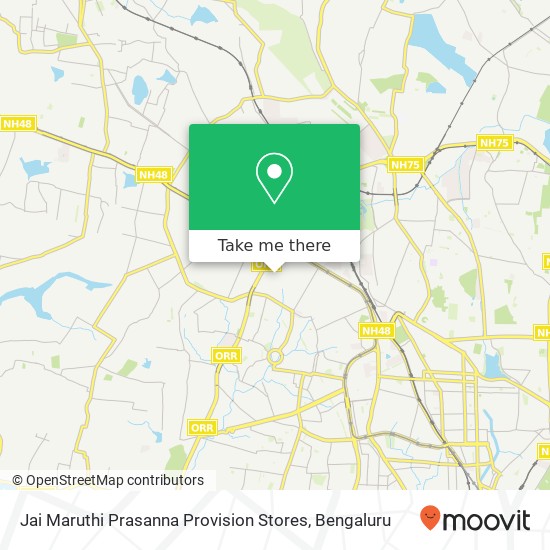 Jai Maruthi Prasanna Provision Stores map