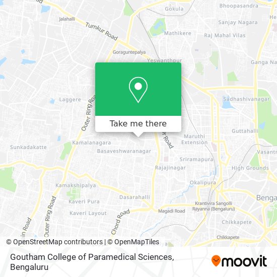 Goutham College of Paramedical Sciences map