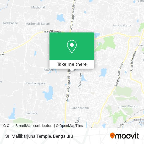 Sri Mallikarjuna Temple map