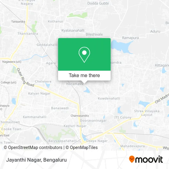 Jayanthi Nagar map