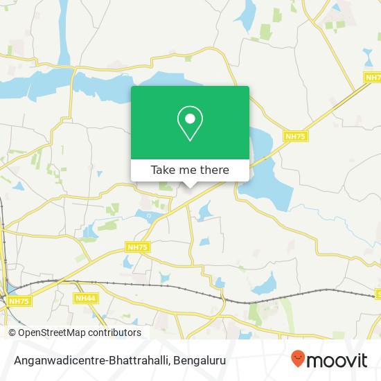 Anganwadicentre-Bhattrahalli map