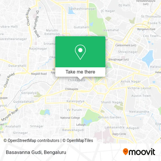 Basavanna Gudi map