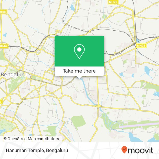 Hanuman Temple map