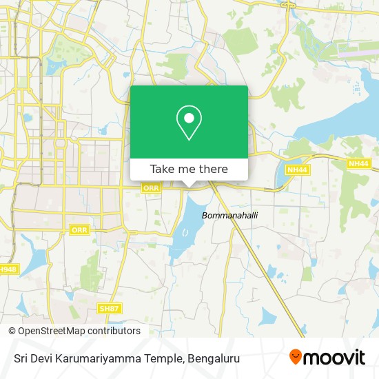 Sri Devi Karumariyamma Temple map