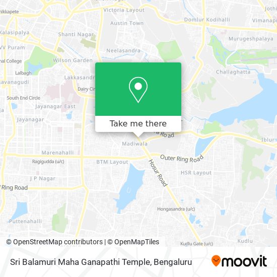 Sri Balamuri Maha Ganapathi Temple map