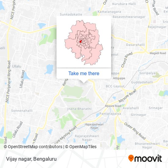 Vijay nagar map