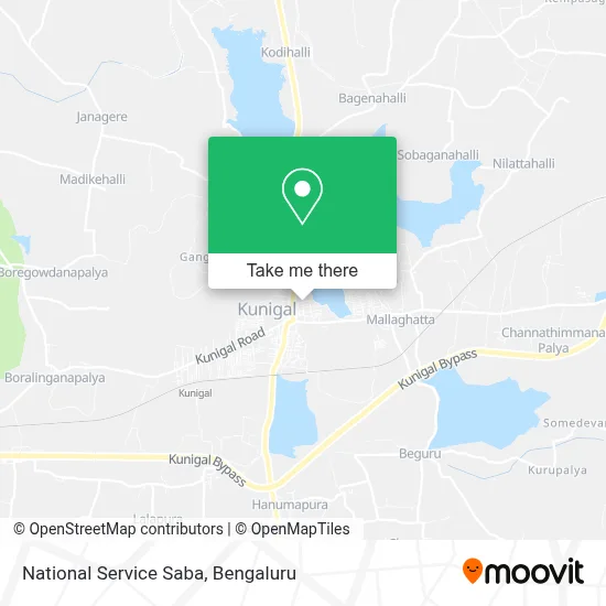 Rastriya Seva Saba map