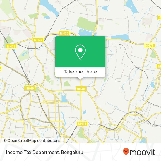 Income Tax Department map