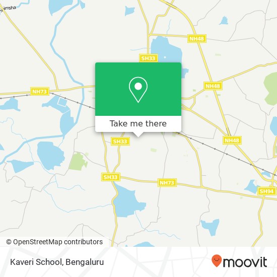 Kaveri School map