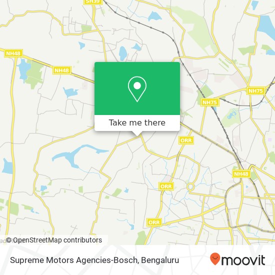 Supreme Motors Agencies-Bosch map