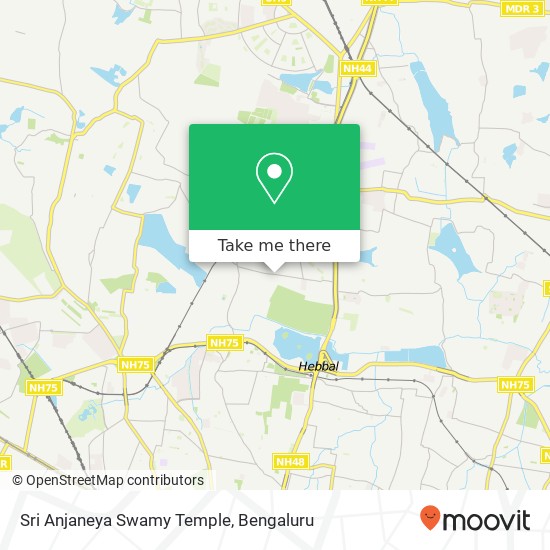 Sri Anjaneya Swamy Temple map