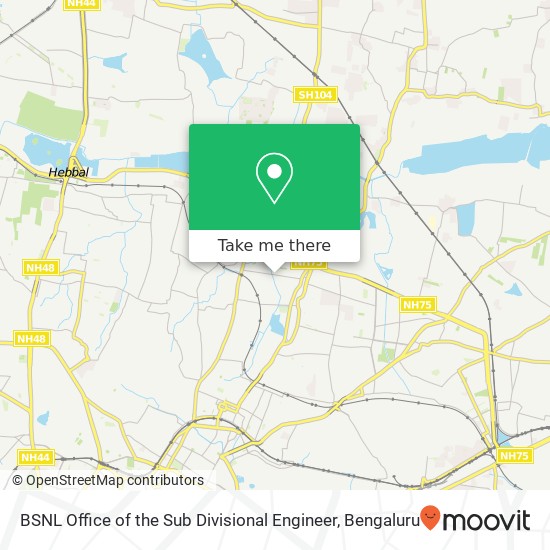 BSNL Office of the Sub Divisional Engineer map