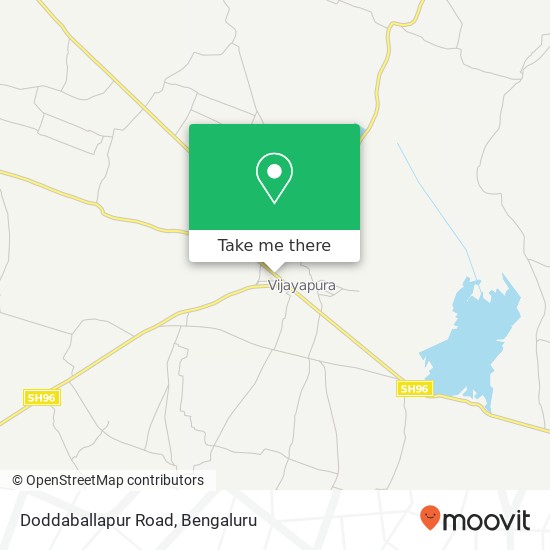 Doddaballapur Road map