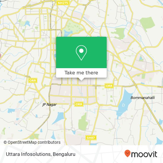 Uttara Infosolutions map