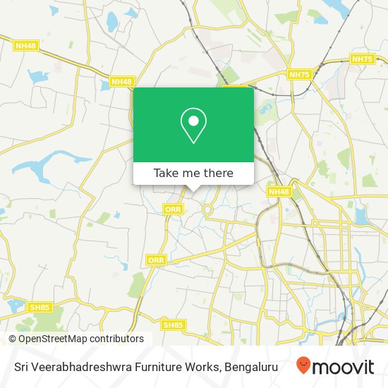 Sri Veerabhadreshwra Furniture Works map