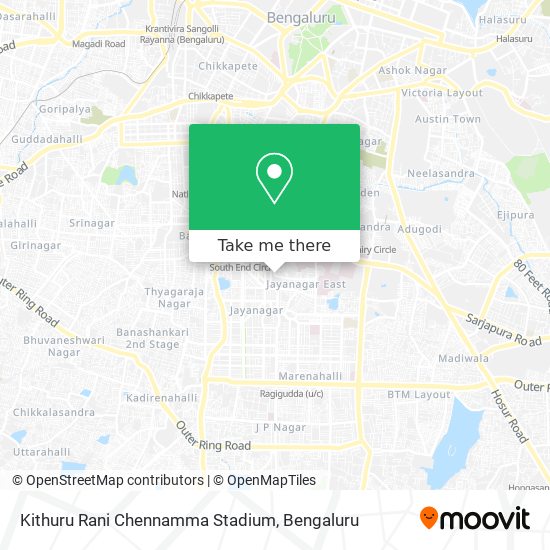 Kithuru Rani Chennamma Stadium map