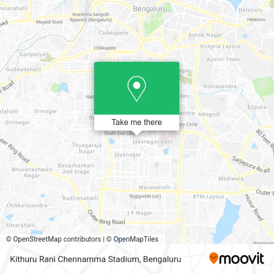 Kithuru Rani Chennamma Stadium map