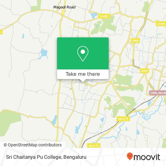 Sri Chaitanya Pu College map