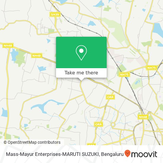 Mass-Mayur Enterprises-MARUTI SUZUKI map