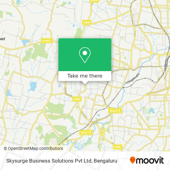 Skysurge Business Solutions Pvt Ltd map