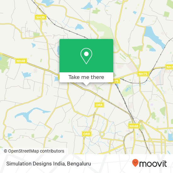 Simulation Designs India map