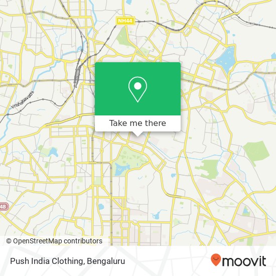 Push India Clothing map