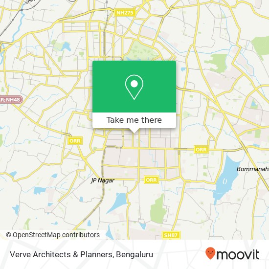 Verve Architects & Planners map
