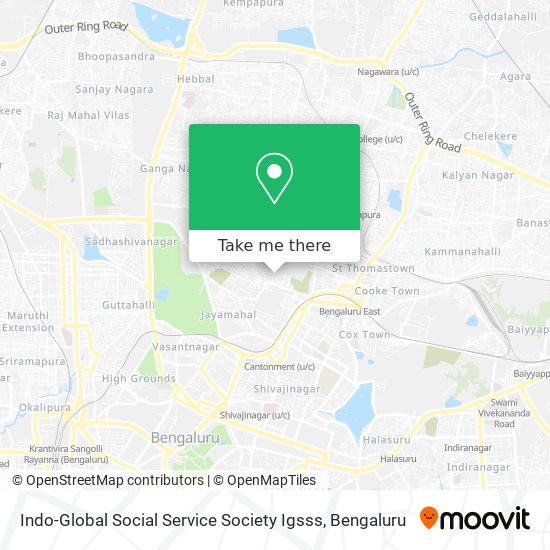 Indo-Global Social Service Society Igsss map