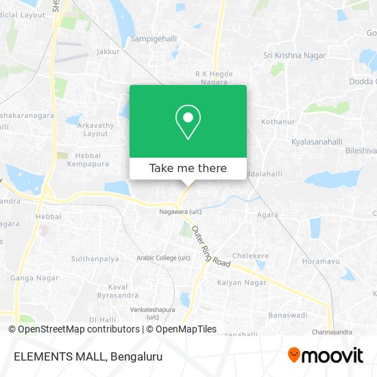 ELEMENTS MALL map