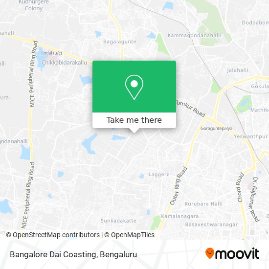 Bangalore Dai Coasting map
