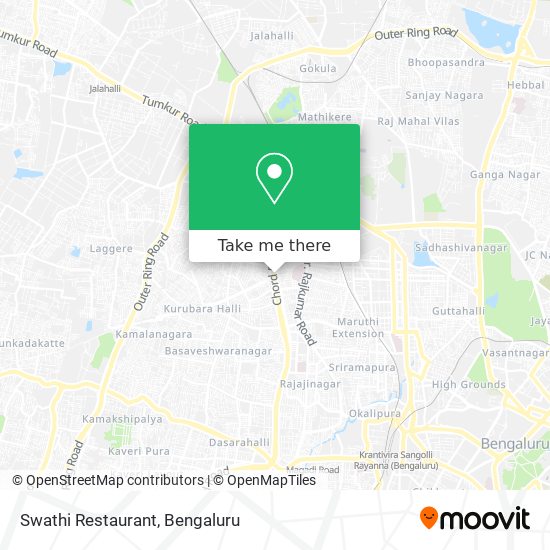 Swathi Restaurant map