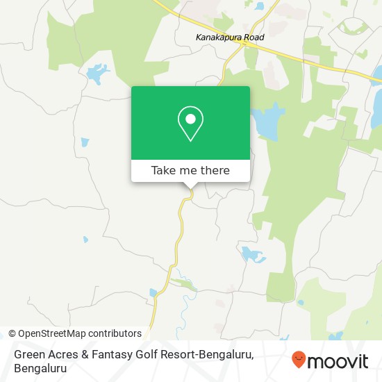 Green Acres & Fantasy Golf Resort-Bengaluru map
