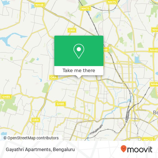 Gayathri Apartments map