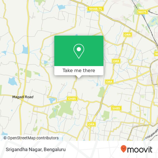 Srigandha Nagar map