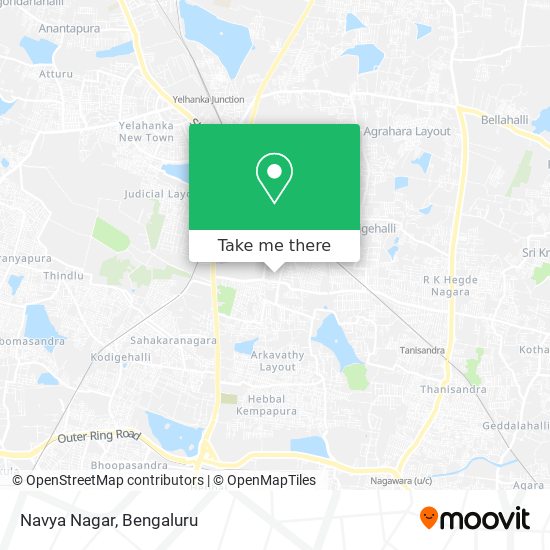 Navya Nagar map