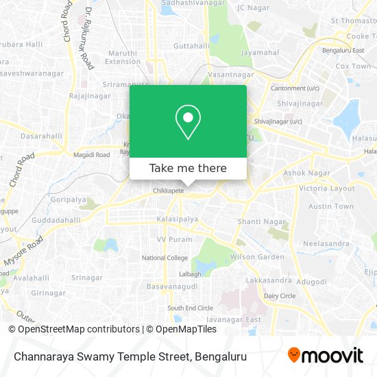 Channaraya Swamy Temple Street map
