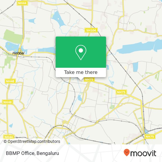 BBMP Office map