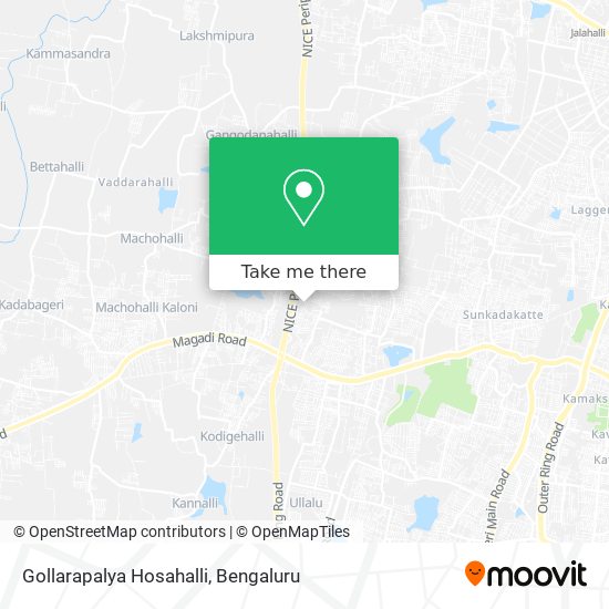 Gollarapalya Hosahalli map