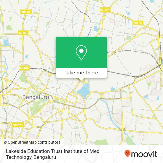 Lakeside Education Trust Institute of Med Technology map